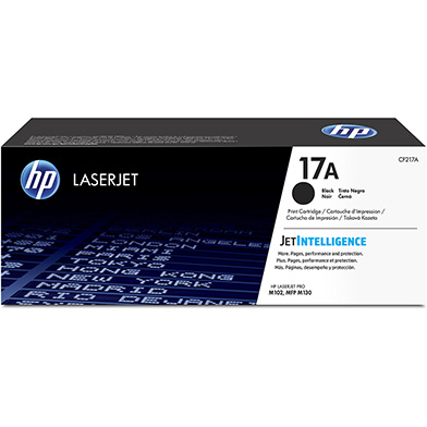 HP CNHPCF217A 17A Black Toner Cartridge (1600 Pages)